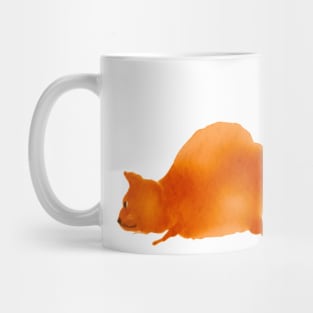 red cat Mug